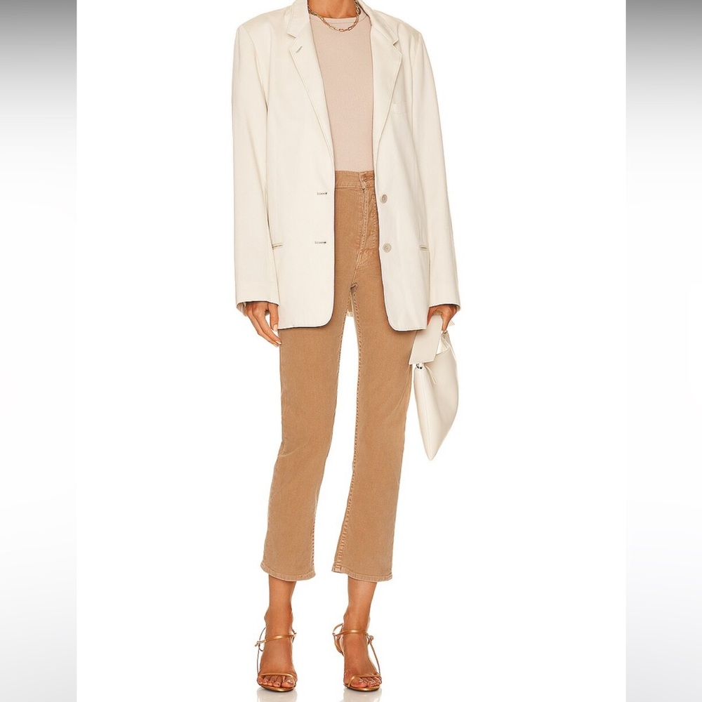 MOTHER The Tomcat Chalk It Up in Lark Brown size 29